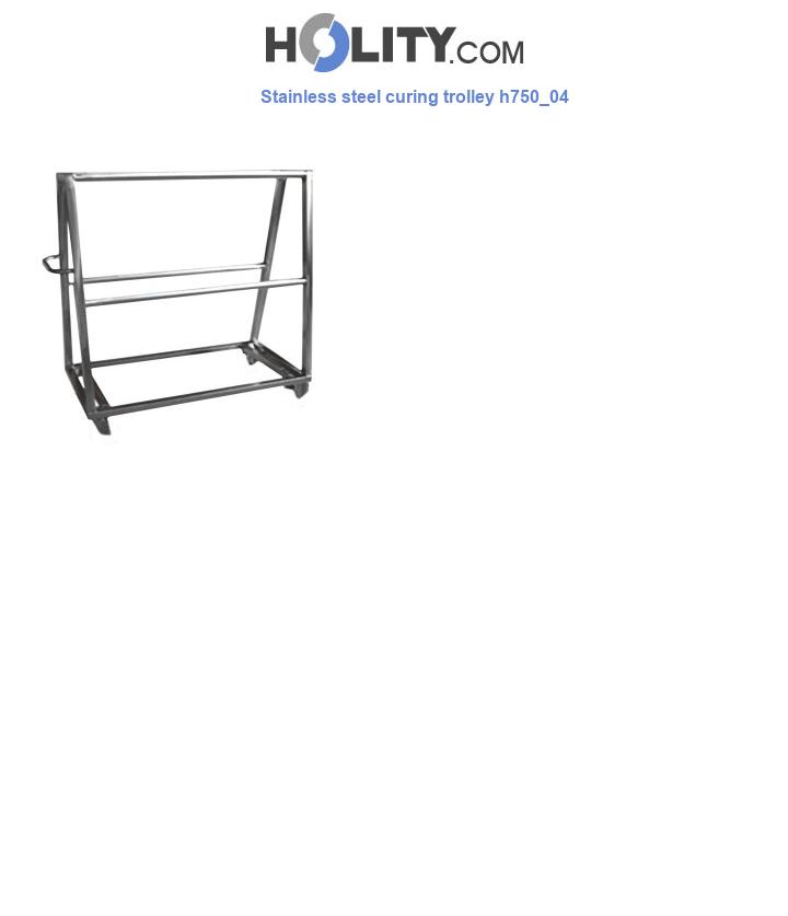 Stainless steel curing trolley h750_04