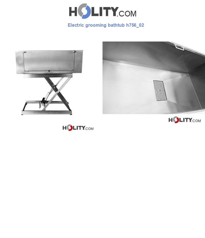 Electric grooming bathtub h756_02