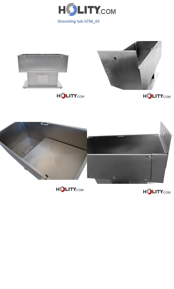 Grooming tub h756_03