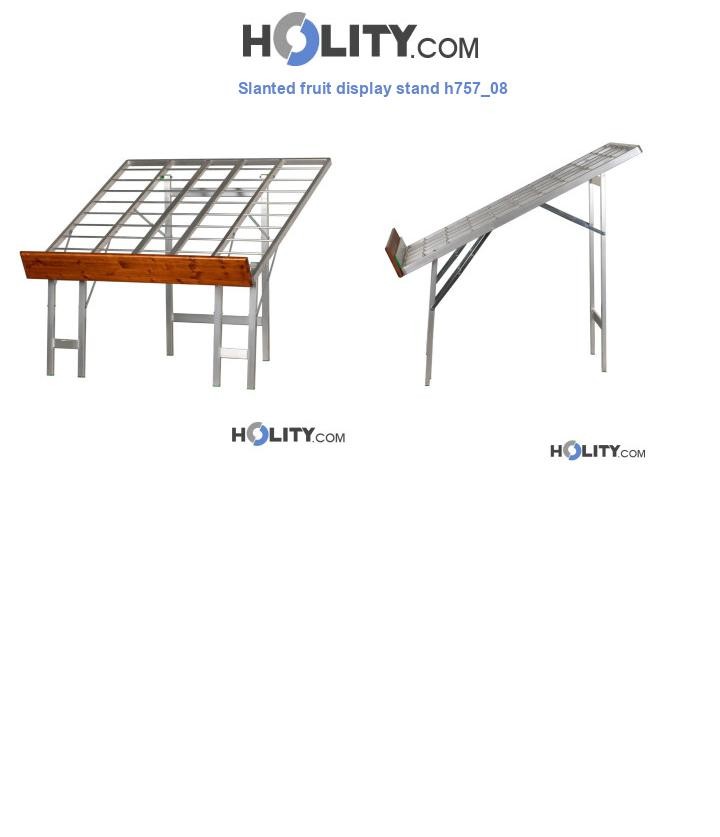 Slanted fruit display stand h757_08