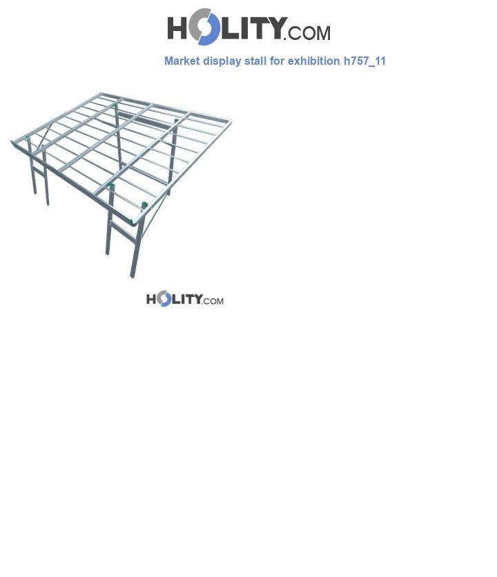 Market display stall for exhibition h757_11