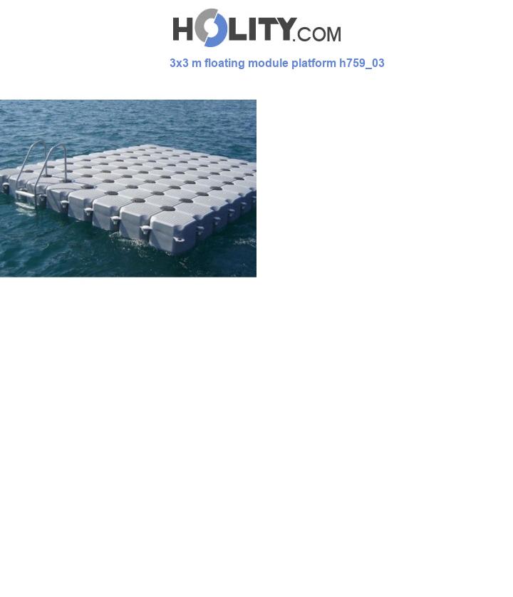 3x3 m floating module platform h759_03