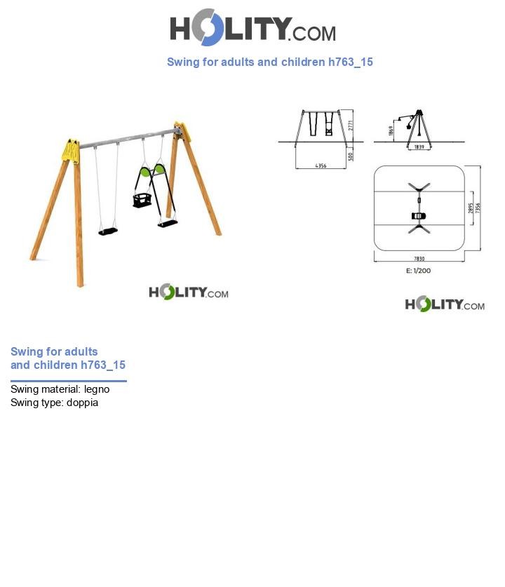 Swing for adults and children h763_15