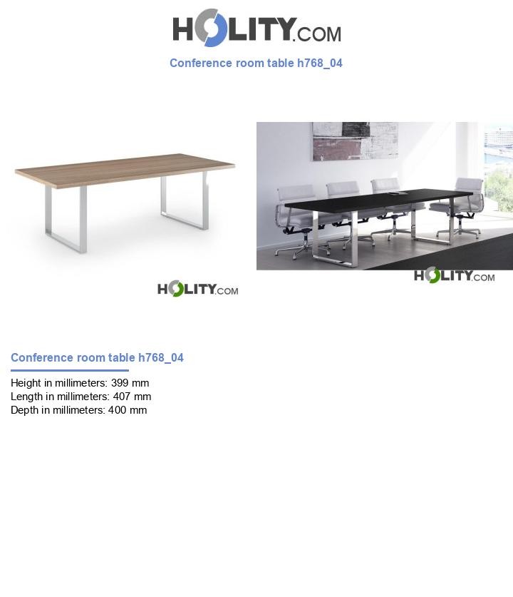 Conference room table h768_04