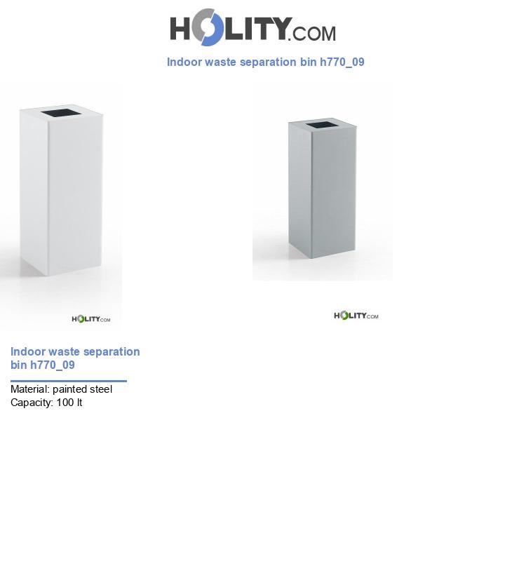 Indoor waste separation bin h770_09