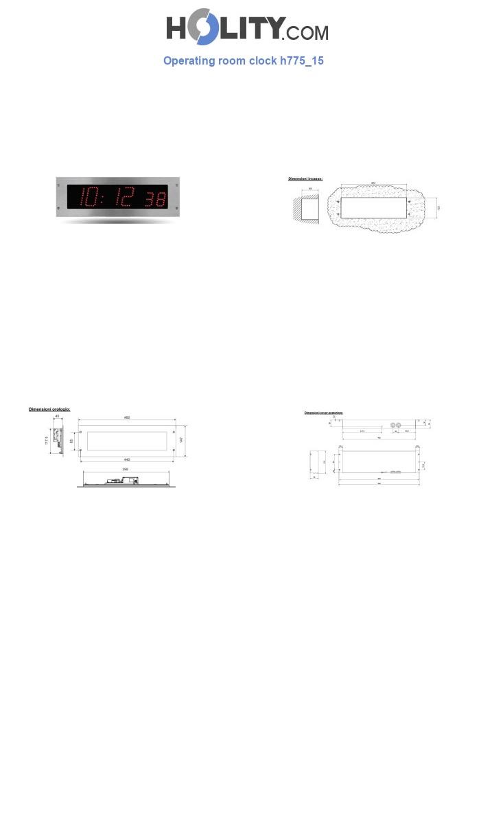 Operating room clock h775_15