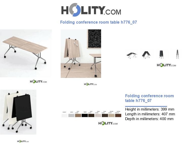 Folding conference room table h776_07