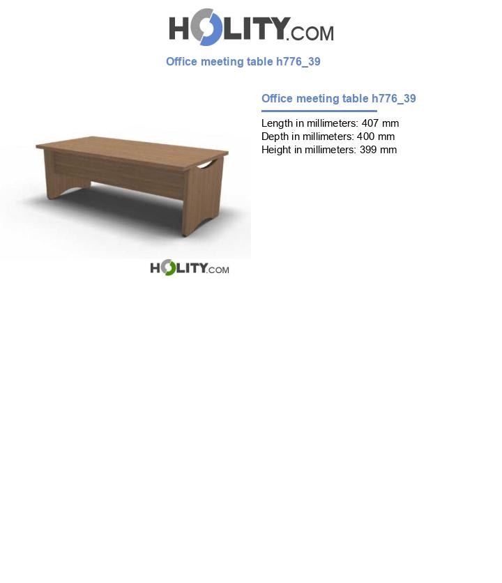 Office meeting table h776_39