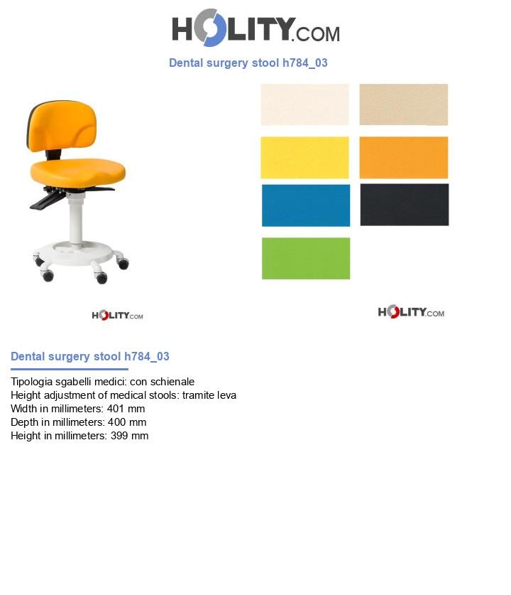 Dental surgery stool h784_03