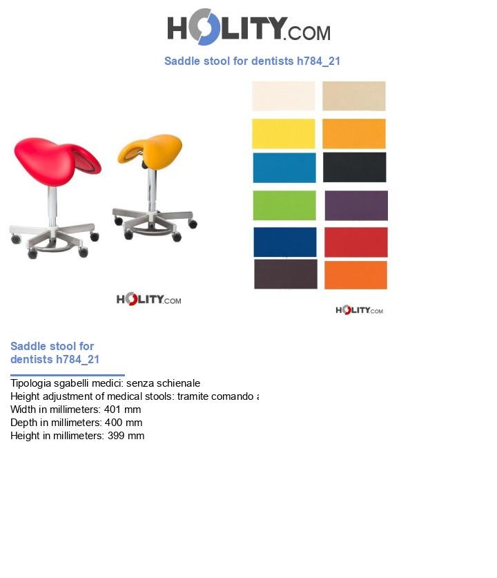 Saddle stool for dentists h784_21
