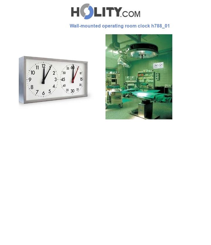 Wall-mounted operating room clock h788_01