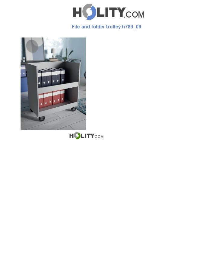 File and folder trolley h789_09