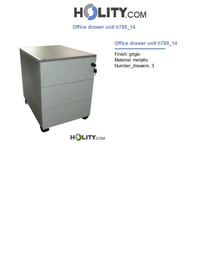 Office drawer unit h789_14