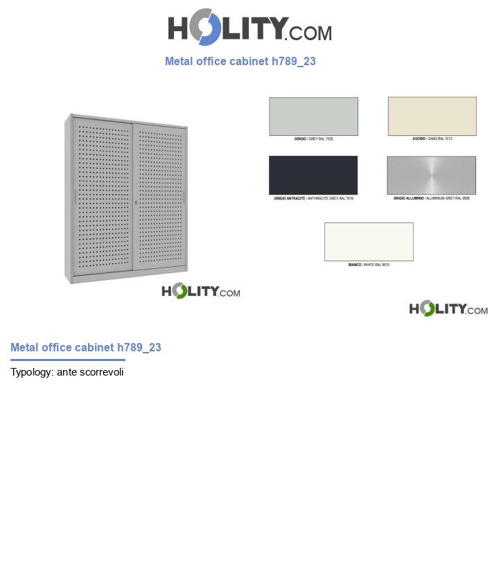 Metal office cabinet h789_23