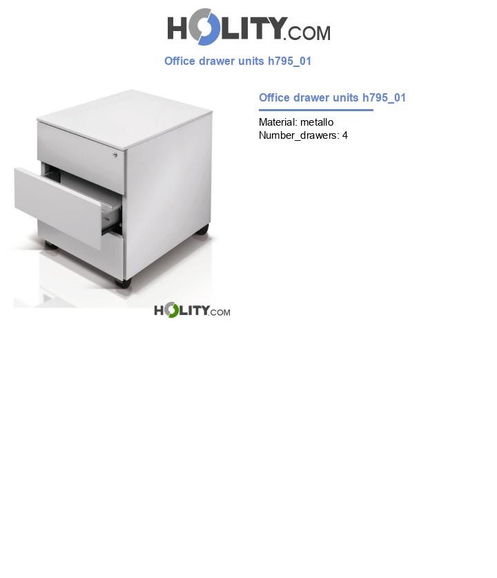 Office drawer units h795_01