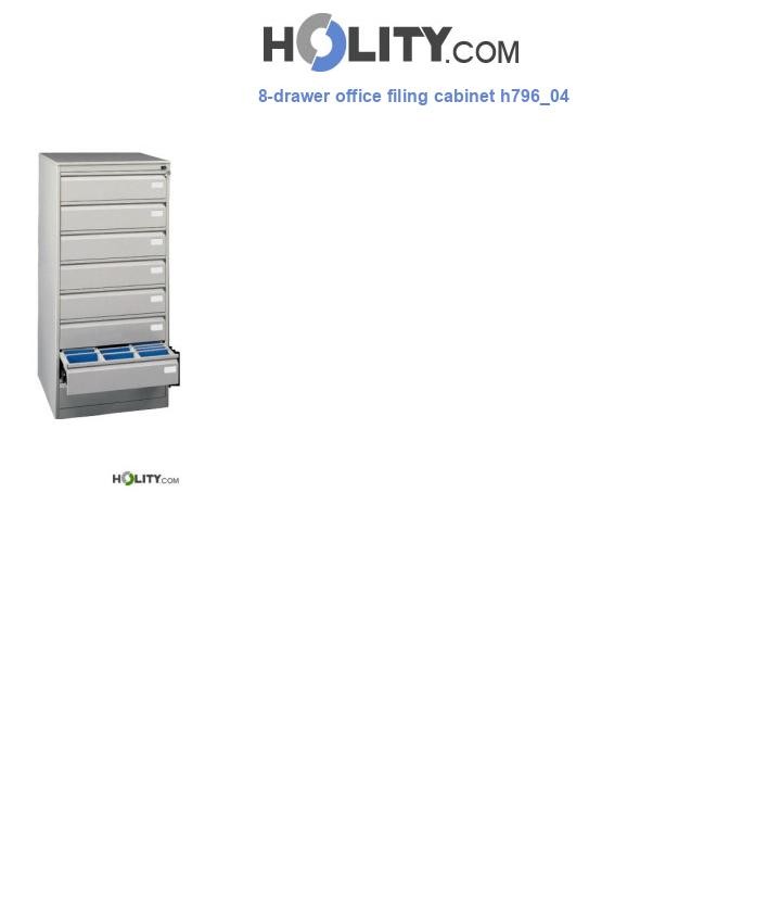 8-drawer office filing cabinet h796_04