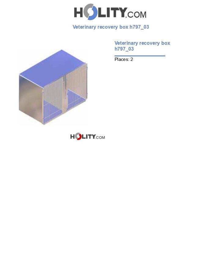 Veterinary recovery box h797_03