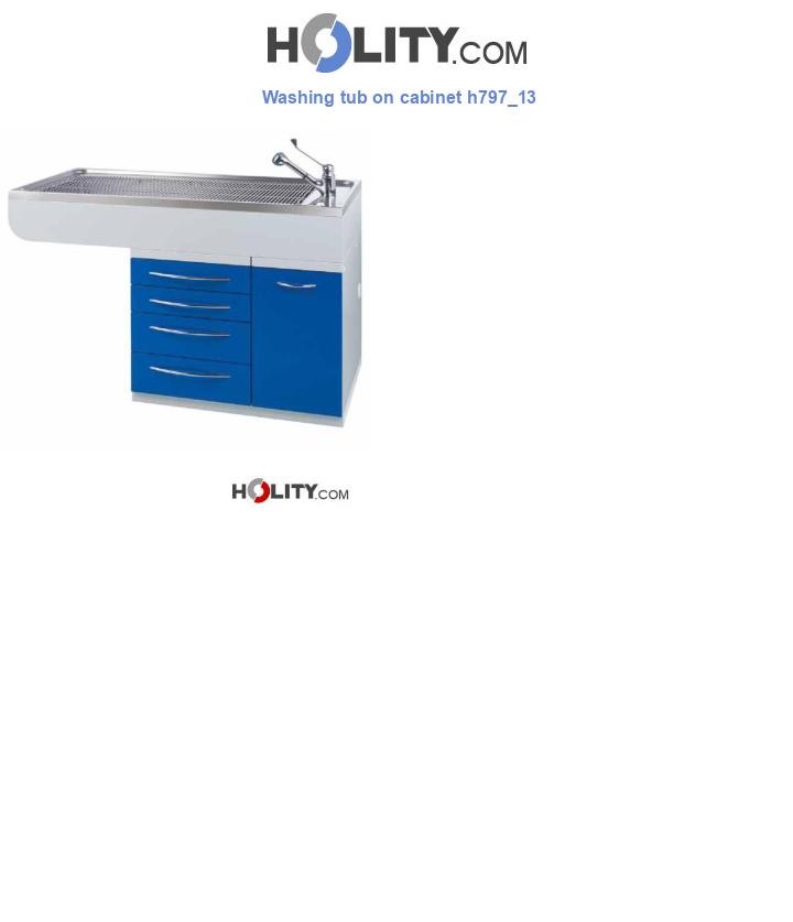 Washing tub on cabinet h797_13