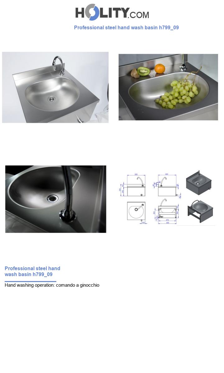 Professional steel hand wash basin h799_09
