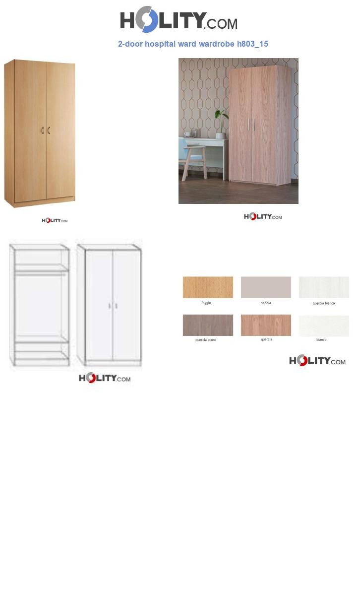2-door hospital ward wardrobe h803_15