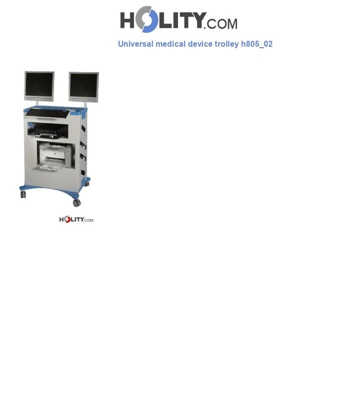 Universal medical device trolley h805_02