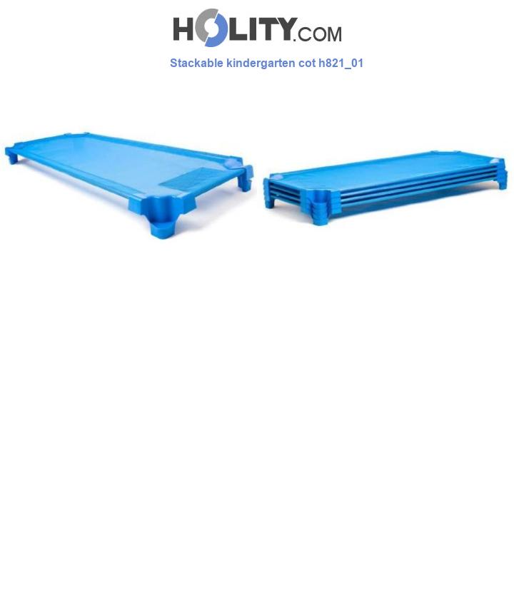 Stackable kindergarten cot h821_01