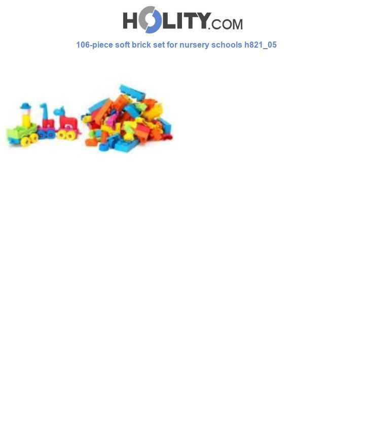 106-piece soft brick set for nursery schools h821_05