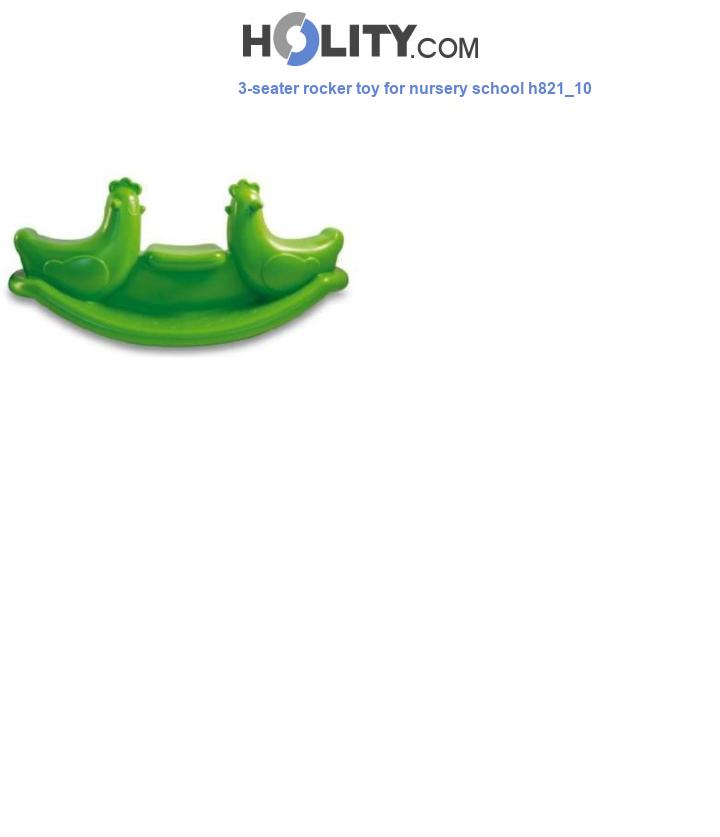 3-seater rocker toy for nursery school h821_10