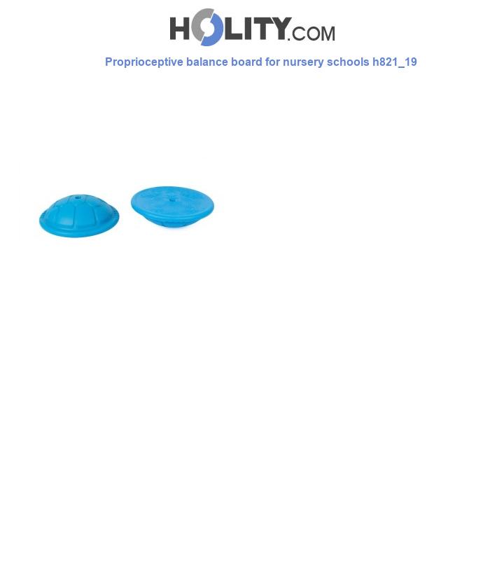 Proprioceptive balance board for nursery schools h821_19