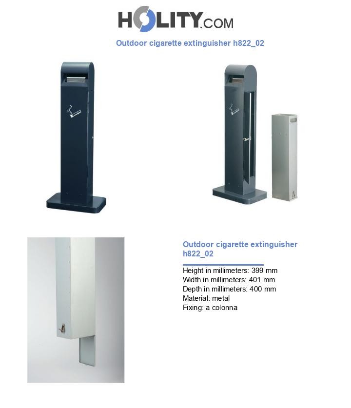 Outdoor cigarette extinguisher h822_02