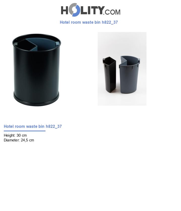 Hotel room waste bin h822_37