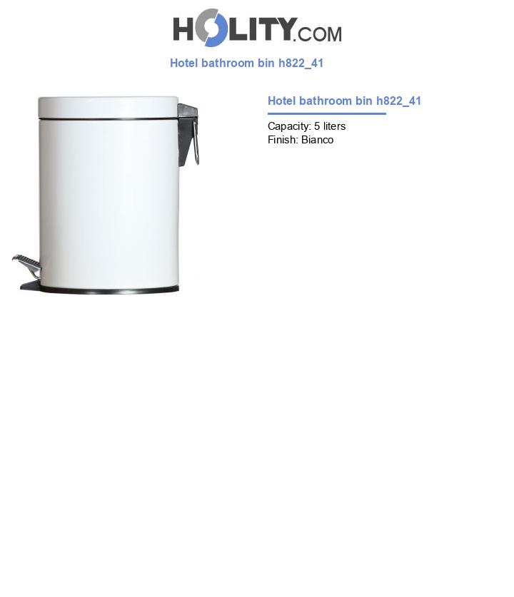 Hotel bathroom bin h822_41