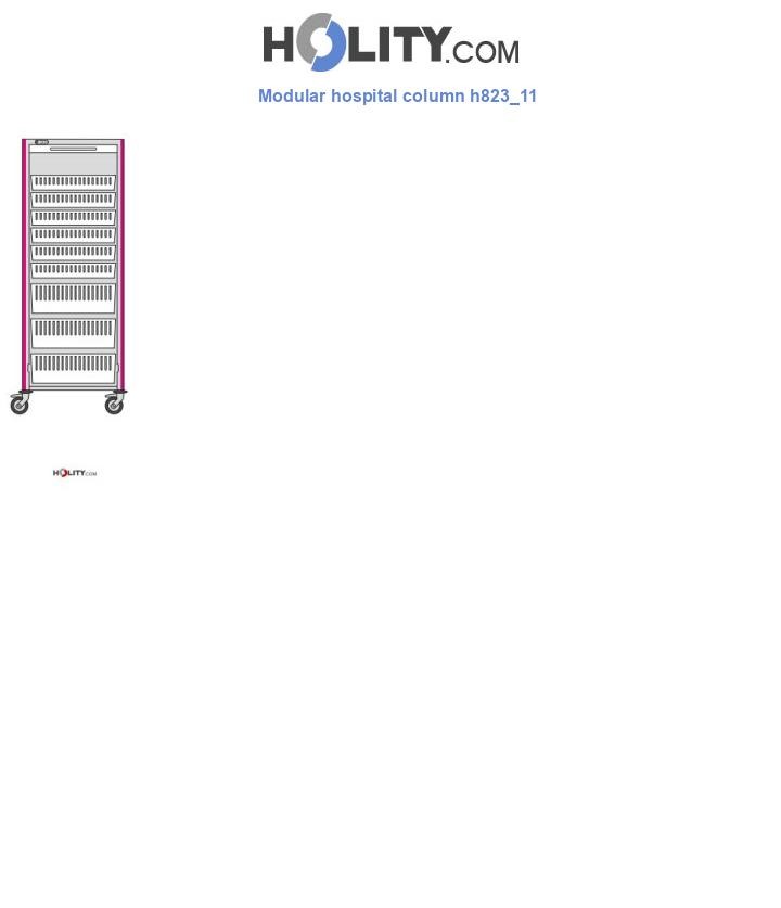 Modular hospital column h823_11