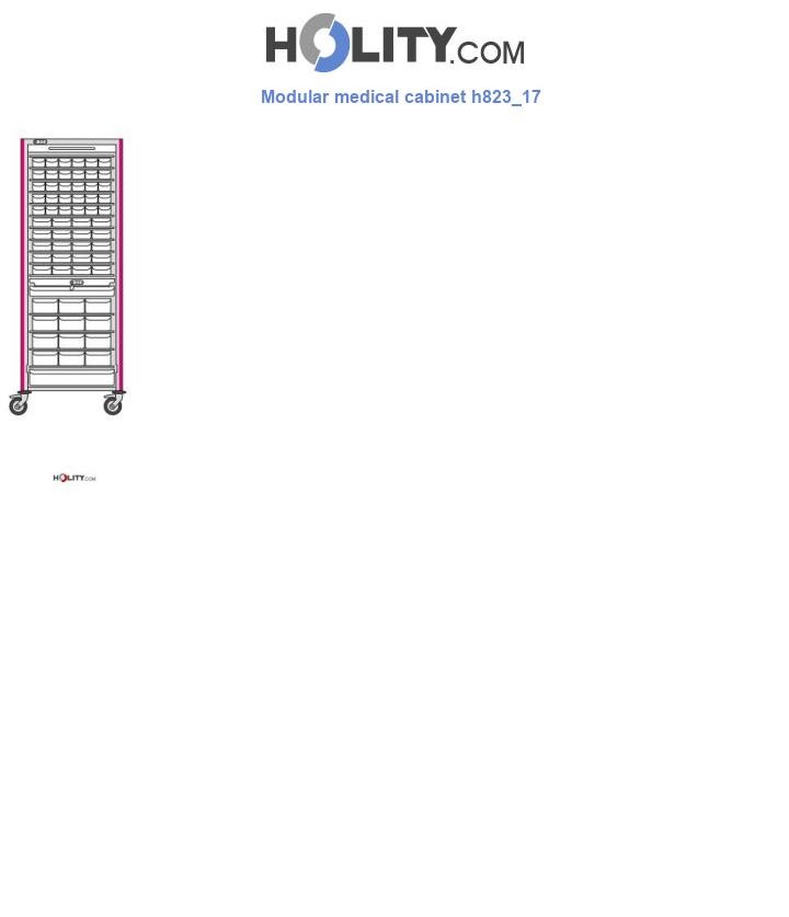 Modular medical cabinet h823_17