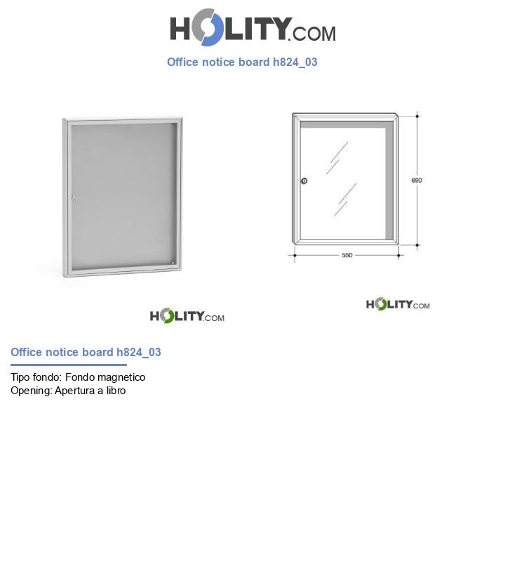 Office notice board h824_03