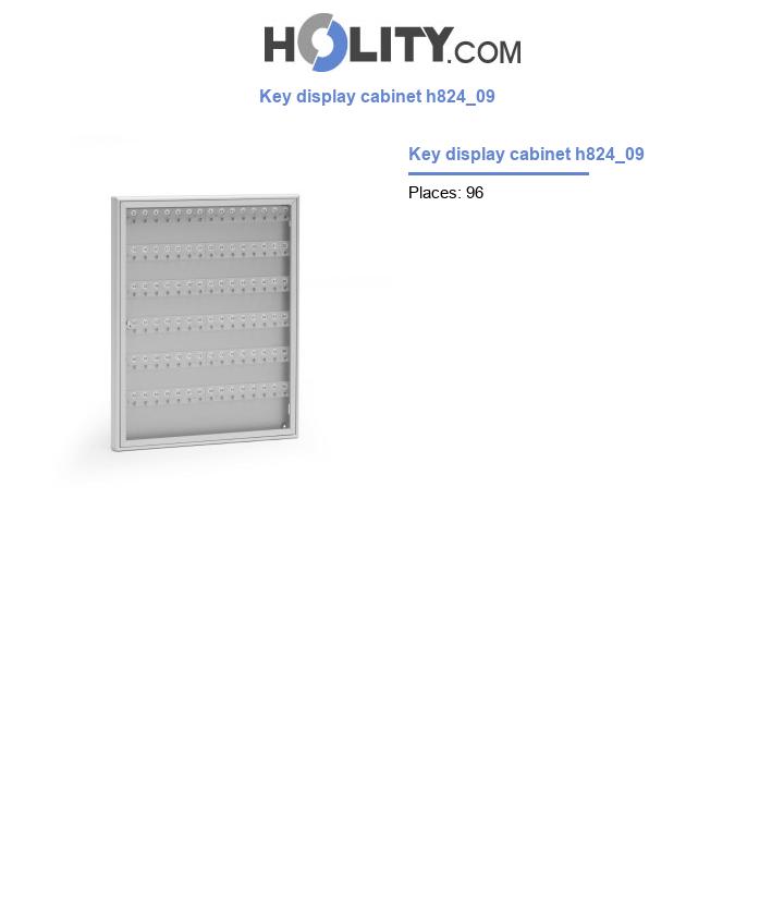 Key display cabinet h824_09