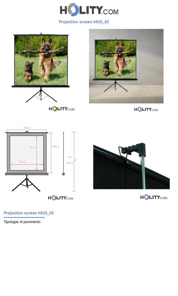 Projection screen h825_02