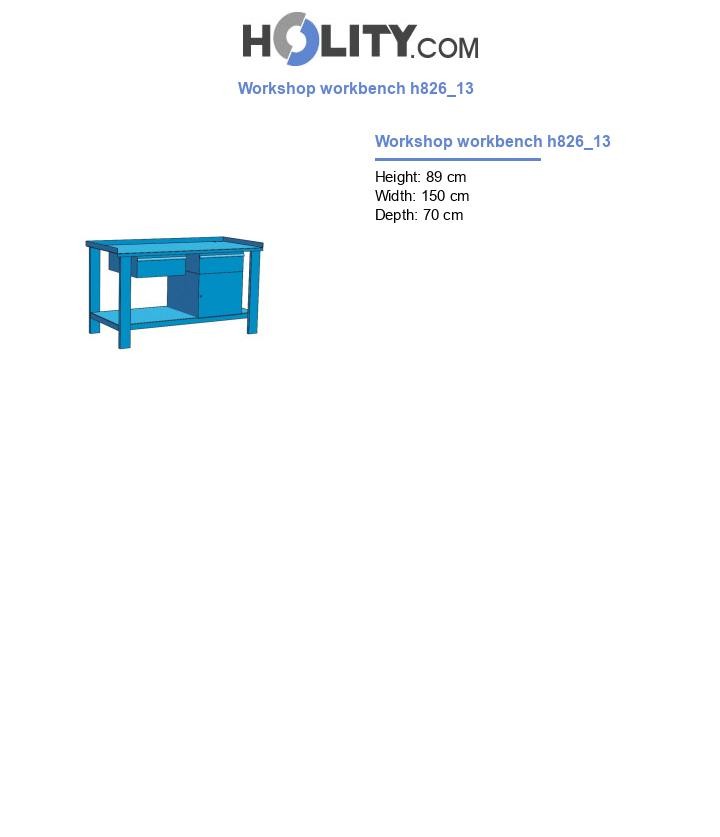 Workshop workbench h826_13