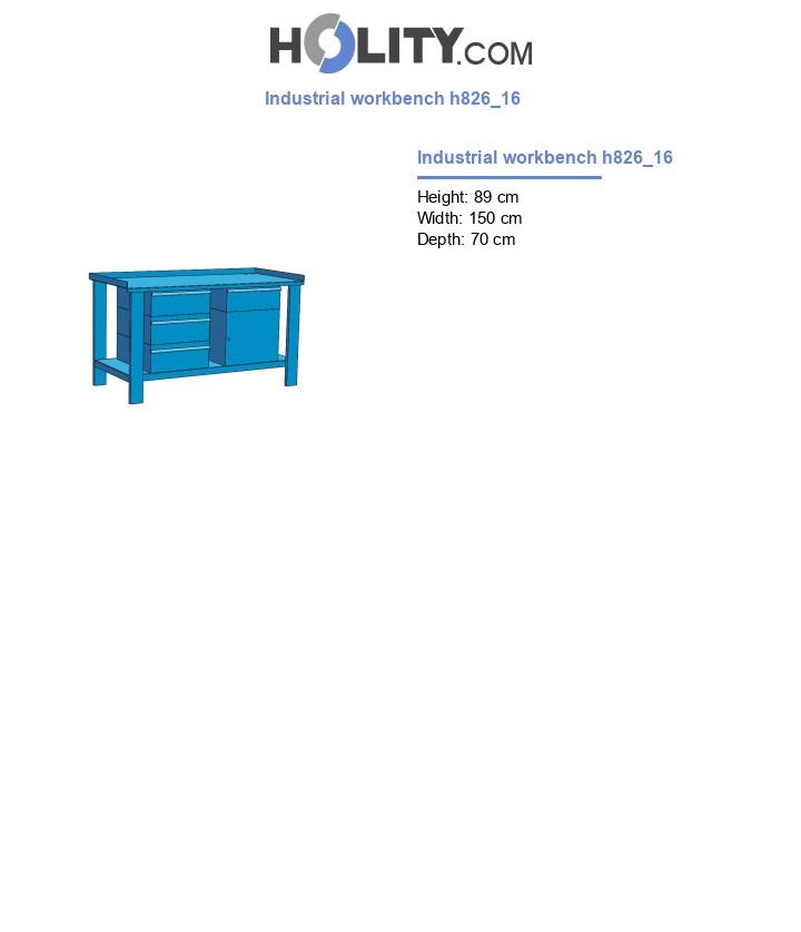 Industrial workbench h826_16