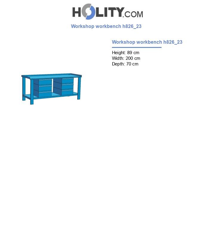 Workshop workbench h826_23