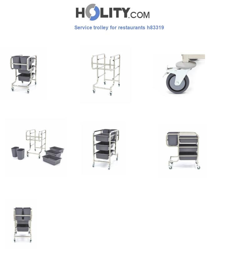 Service trolley for restaurants h83319