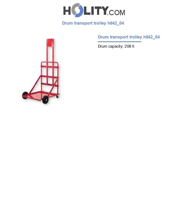 Drum transport trolley h842_04