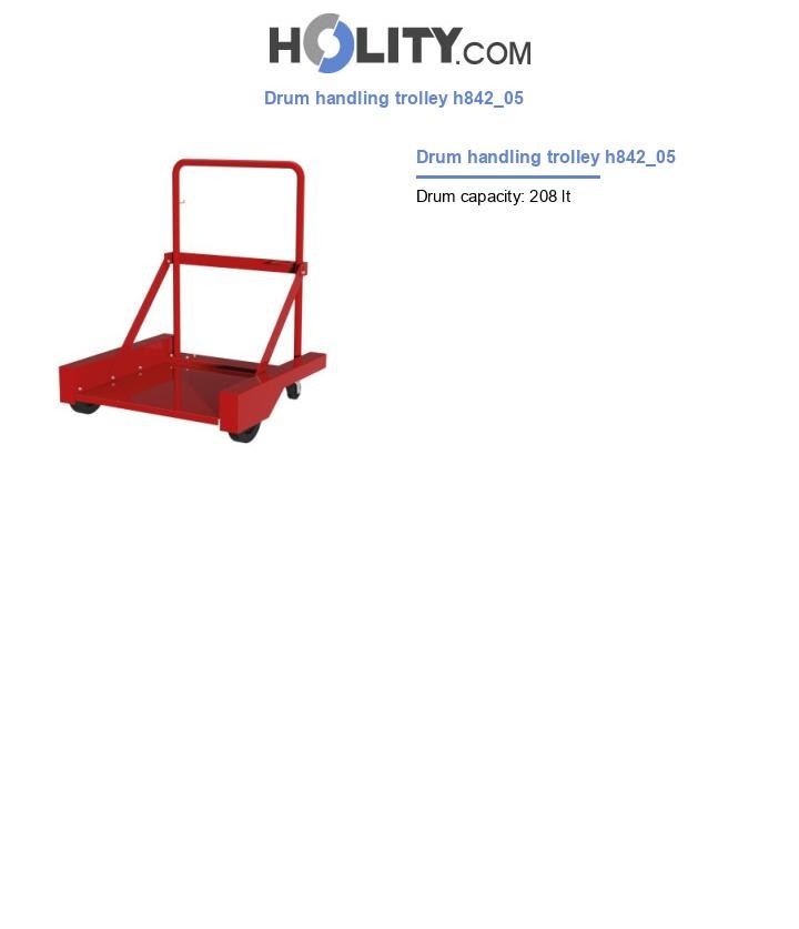 Drum handling trolley h842_05