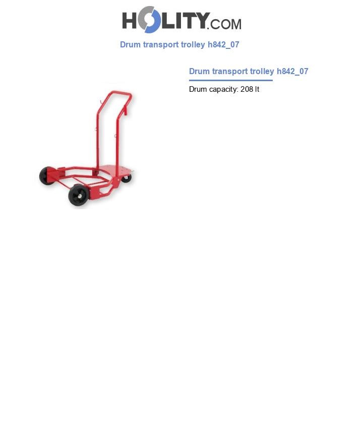 Drum transport trolley h842_07