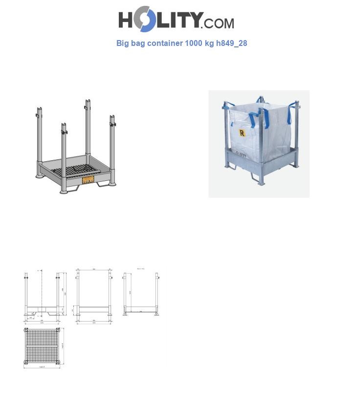 Big bag container 1000 kg h849_28