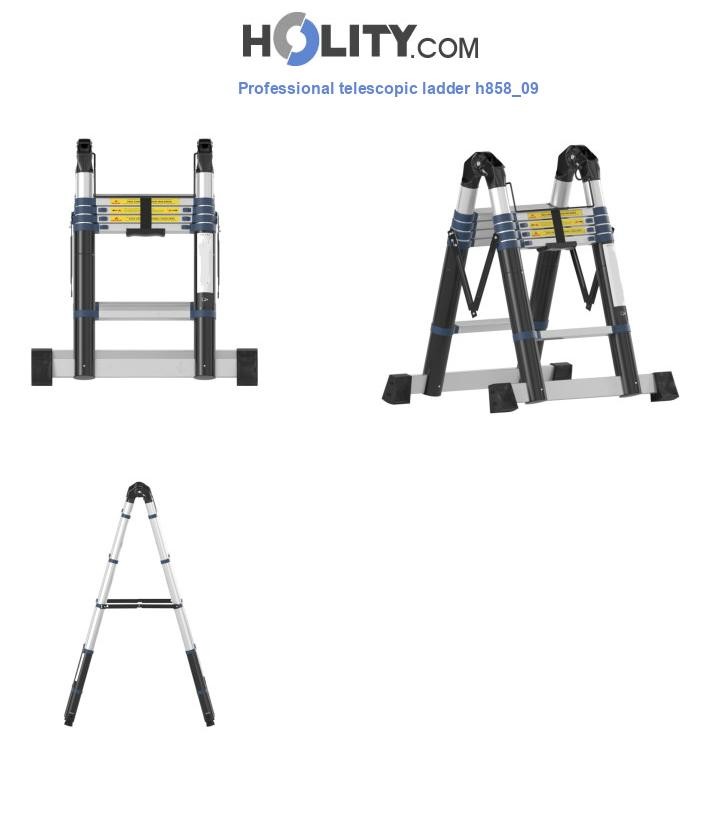 Professional telescopic ladder h858_09