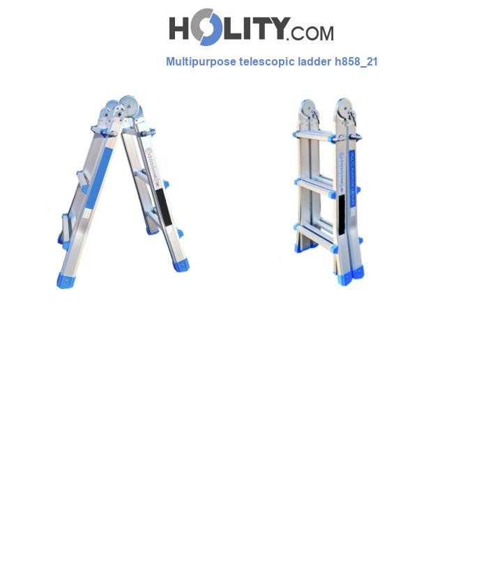 Multipurpose telescopic ladder h858_21