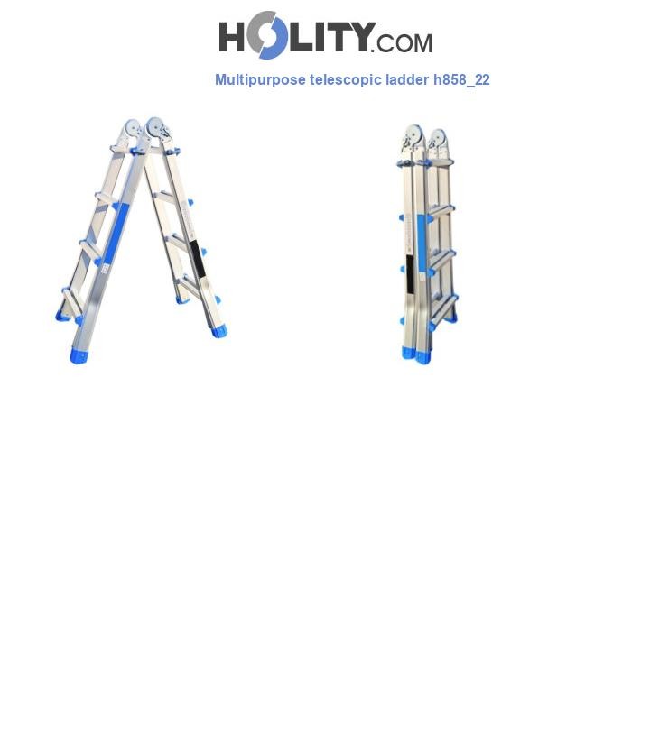 Multipurpose telescopic ladder h858_22