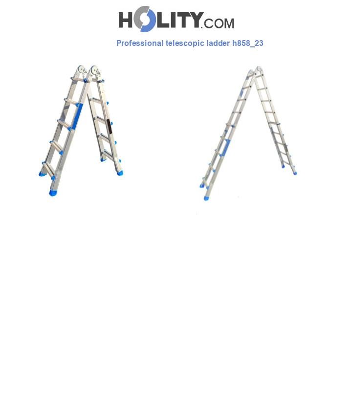 Professional telescopic ladder h858_23