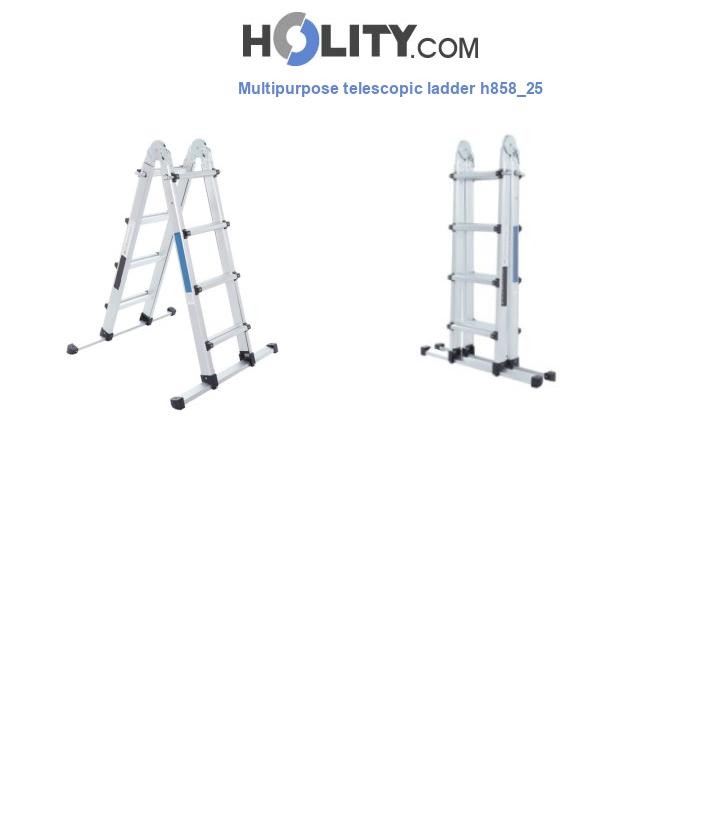 Multipurpose telescopic ladder h858_25